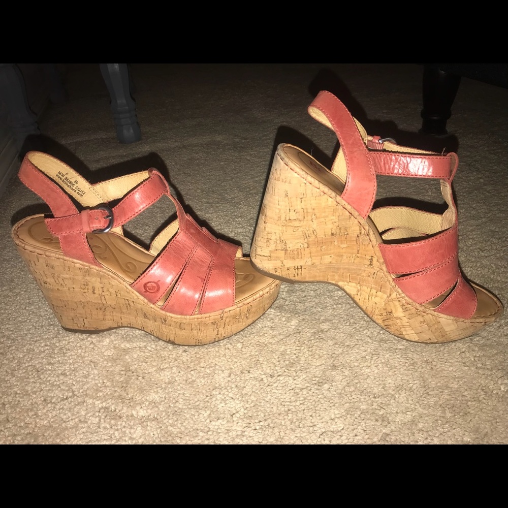 Born wedge sandals